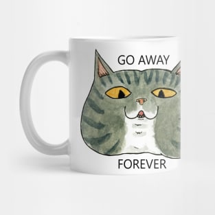 Go-Away Cat Mug